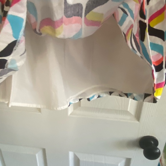 Colorful linen skirt by Cynthia Rowley - Picture 5 of 6